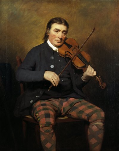 Niel Gow, 1727 by Henry Raeburn
